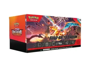 Kartová hra Pokémon TCG: Scarlet & Violet Obsidian Flames Build & Battle Stadium Box (Pokémon)