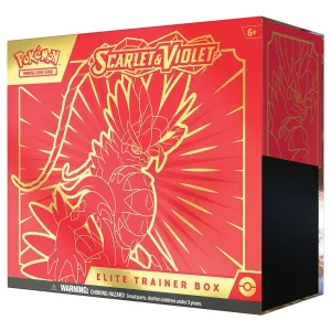 Pokémon TCG: Scarlet & Violet 01 - Elite Trainer Box fialový