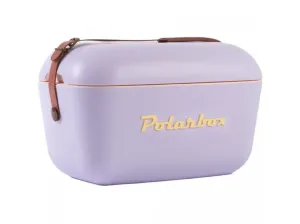 Polarbox Chladicí box Classic 20 l, fialová/žlutý nápis PLB20/M/CLASS