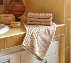 Polášek Bambusový ručník - Béžová | 50 x 100 cm