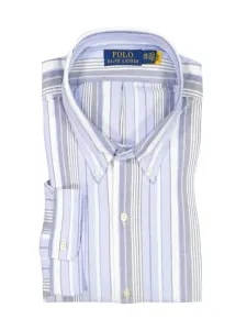 Nadměrná velikost: Polo Ralph Lauren, Bavlněná košile s vyšitým logem Modrá #4455165
