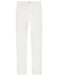 Nadměrná velikost: Polo Ralph Lauren, Chino kalhoty z kepru s podílem strečových vláken Bílá