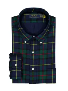 Nadměrná velikost: Polo Ralph Lauren, Košile se vzorem okenní káro a límečkem Button-Down Zelená #5082125
