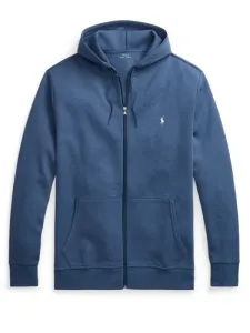 Nadměrná velikost: Polo Ralph Lauren, Tepláková bunda s vyšitým logem Modrá #5267432