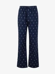 Bavlněné pyžamové kalhoty Polo Ralph Lauren tmavomodrá barva, 714899624