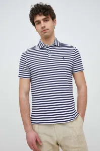 Bavlněné polo tričko Polo Ralph Lauren tmavomodrá barva #5027963