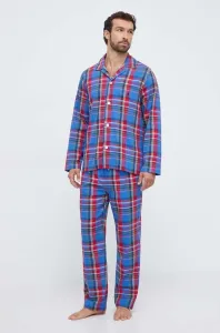 Bavlněné pyžamo Polo Ralph Lauren červená barva #5551187