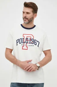 Bílá trička Polo Ralph Lauren