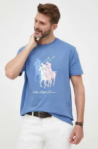 Bavlněné tričko Polo Ralph Lauren s potiskem #6029818