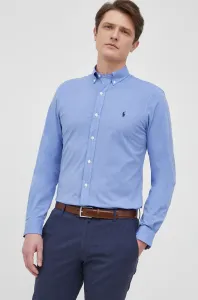 Košile Polo Ralph Lauren pánská, slim, s límečkem button-down #5672754