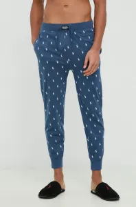 Bavlněné pyžamové kalhoty Polo Ralph Lauren tmavomodrá barva #2807786