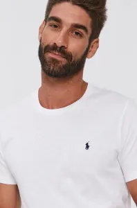 Bílá trička Polo Ralph Lauren