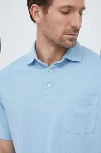 Polo tričko se lněnou směsí Polo Ralph Lauren 710900790