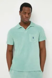 Polo tričko Polo Ralph Lauren zelená barva
