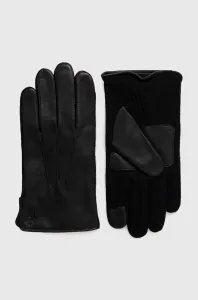 Rukavice Polo Ralph Lauren pánské, černá barva #5694563
