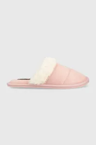 Pantofle Polo Ralph Lauren Kelcie , růžová barva