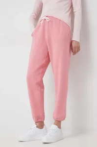 Tepláky Polo Ralph Lauren růžová barva, hladké #5657405