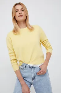 Vlněný svetr Polo Ralph Lauren dámský, žlutá barva, lehký #3458577