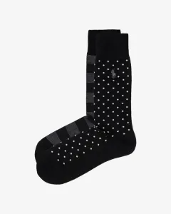 Polo Ralph Lauren Ponožky 2 páry Černá Šedá