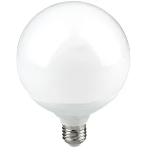 LED žárovka LED E27 G125 16W = 100W 1521lm 3000K Teplá bílá 220° GOLDLUX (Polux)