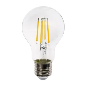 LED žárovka LED E27 A60 4W = 40W 450lm 3000K Teplá bílá 360° Filament GOLDLUX (Polux)