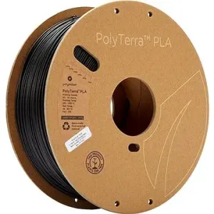 Polymaker PolyTerra PLA uhlově černá