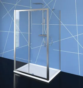 POLYSAN EASY LINE třístěnný sprchový kout 1000x800, L/P varianta, čiré sklo EL1015EL3215EL3215