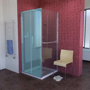 POLYSAN LUCIS LINE sprchová boční stěna 900, čiré sklo DL3415