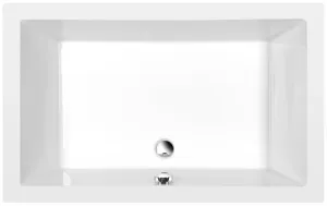 POLYSAN DEEP hluboká sprchová vanička, obdélník 120x75x26cm, bílá 71564