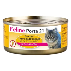 Feline Porta 21 12 x 156 g - Tuňák s aloe
