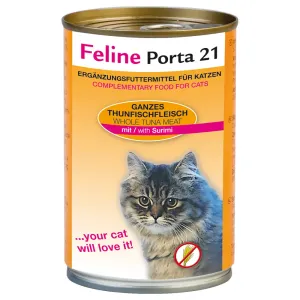 Feline Porta 21 12 x 400 g - tuňák se surimi