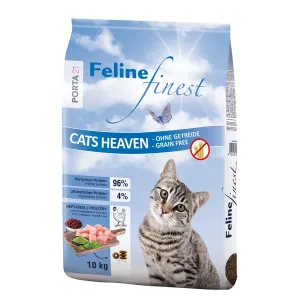 Porta 21 Feline Finest Cats Heaven - Grain Free - Výhodné balení 2 x 10 kg