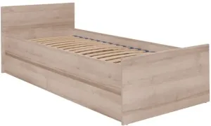 Dětská postel CRYSTAL 80x200, dub sonoma