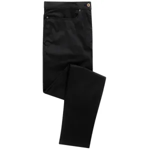 Premier Workwear Pánské kalhoty Chino Performance - Černá | 30/31