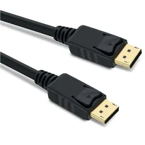 PremiumCord DisplayPort 1.4 přípojný kabel M/M, zlacené konektory, 0,5m