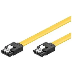 PremiumCord 0,5m SATA 3.0 datový kabel, kov.západka
