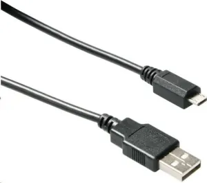 PremiumCord USB 2.0 propojovací A-B micro 2m černý