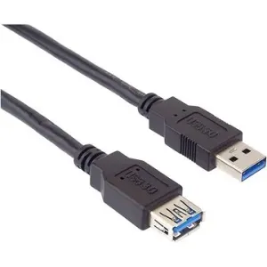 PremiumCord USB 3.0 prodlužovací A-A černý 5m