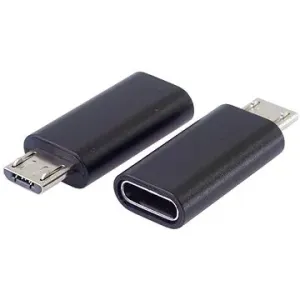 PremiumCord Adaptér USB-C konektor female - USB 2.0  Micro-B/male