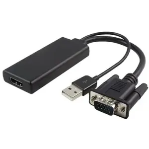 PremiumCord VGA + audio elektronický konvertor na rozhraní HDMI