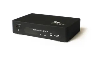 PremiumCord externí HDMI Splitter, 2x port HDMI 1.4 černý
