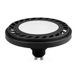 PREMIUMLUX LED žárovka AR111 gu10 9W Teplá bílá Stmívatelná, černá