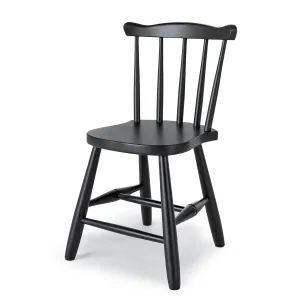 Dětská židle BASIC, výška 370 mm, černá