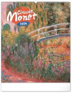 Nástěnný kalendář Claude Monet 2024