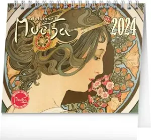 Stolní kalendář Alfons Mucha 2024 #5254544