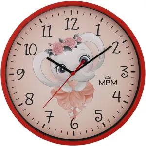 MPM Quality Dětské nástěnné hodiny Slon E01M.4268.20