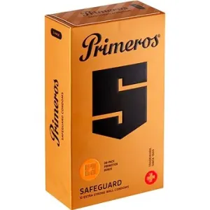 PRIMEROS Safeguard extra silné kondomy, 12 ks