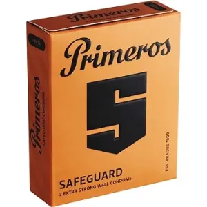 PRIMEROS Safeguard extra silné kondomy, 3 ks