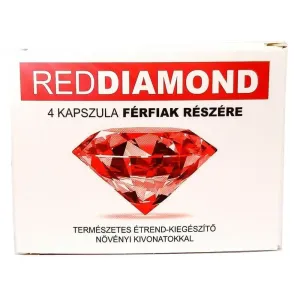 Přírodní výživový doplněk pro muže Red Diamond 4ks