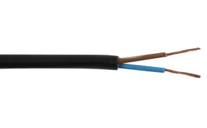 Pro Elec Pel01037 Cable H03Vv-F2 2182Y 0.50Mm Black 100M